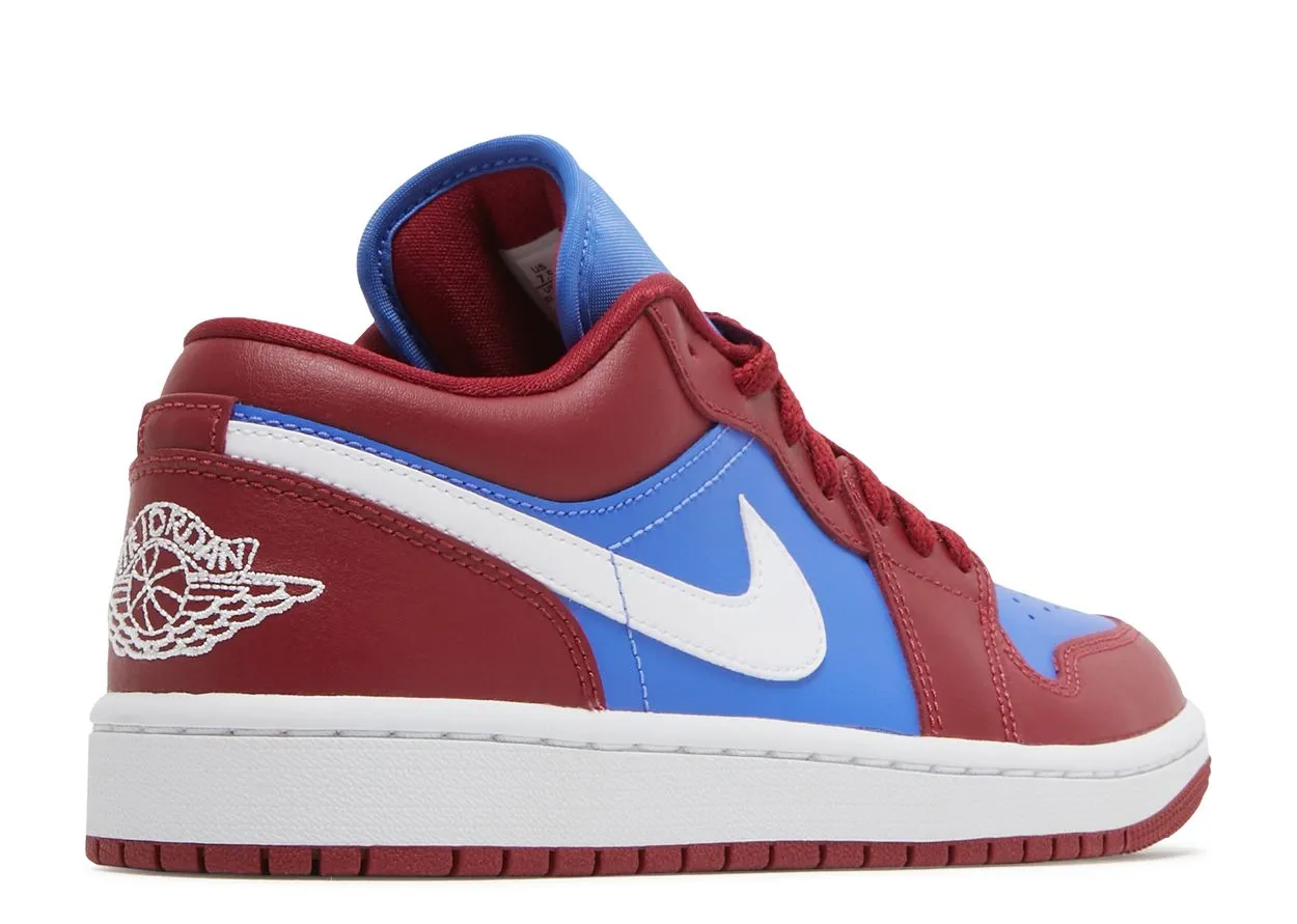 Air Jordan 1 Low Pomegranate Medium Blue Lake Trek Comfortable Use