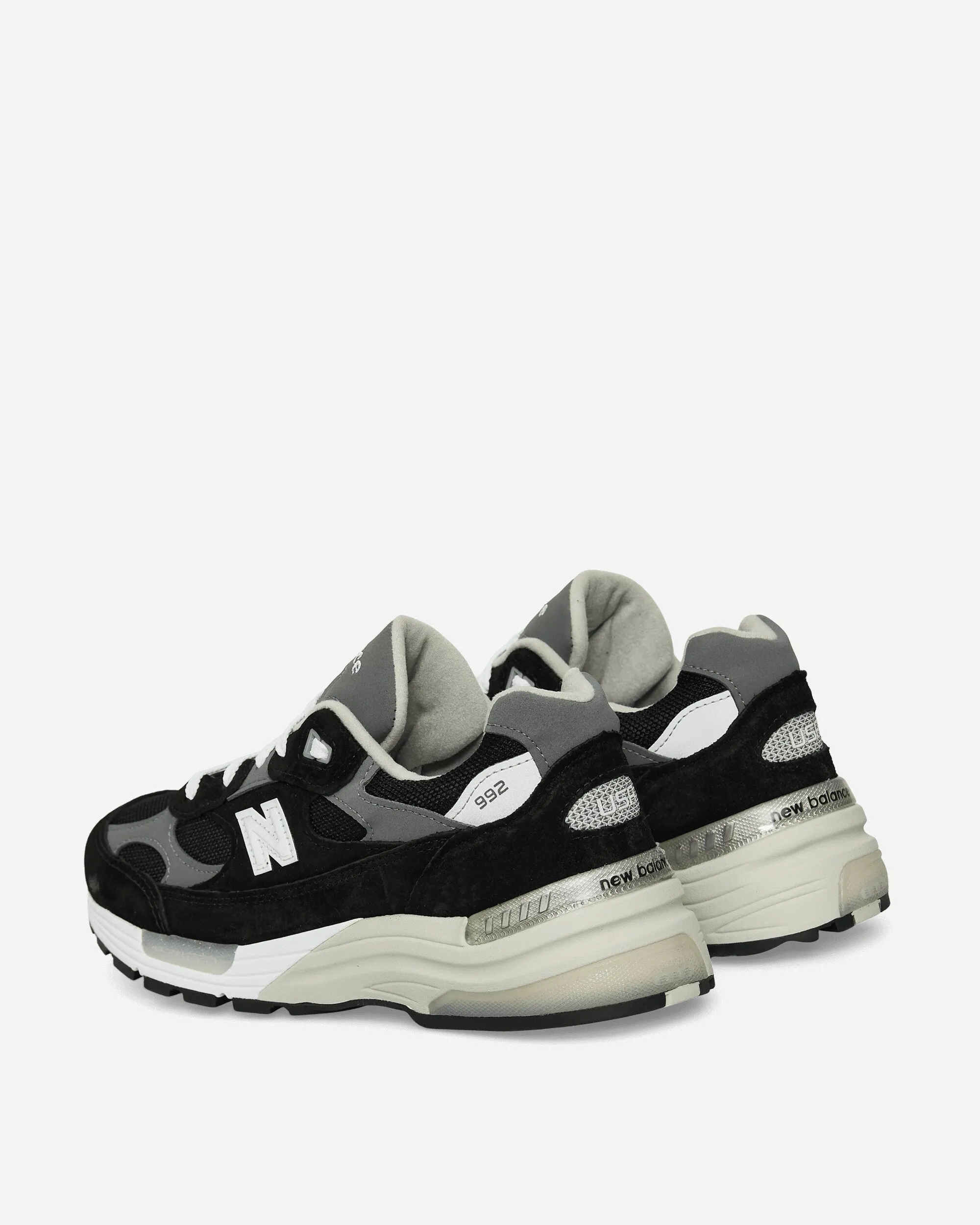 Made in USA 992 Sneakers Black / Grey Fresh Tone Cotton Touch