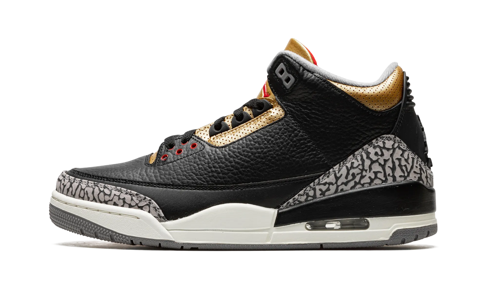 Insole Comfort foam AIR JORDAN 3 WMNS "Black Cement Gold"