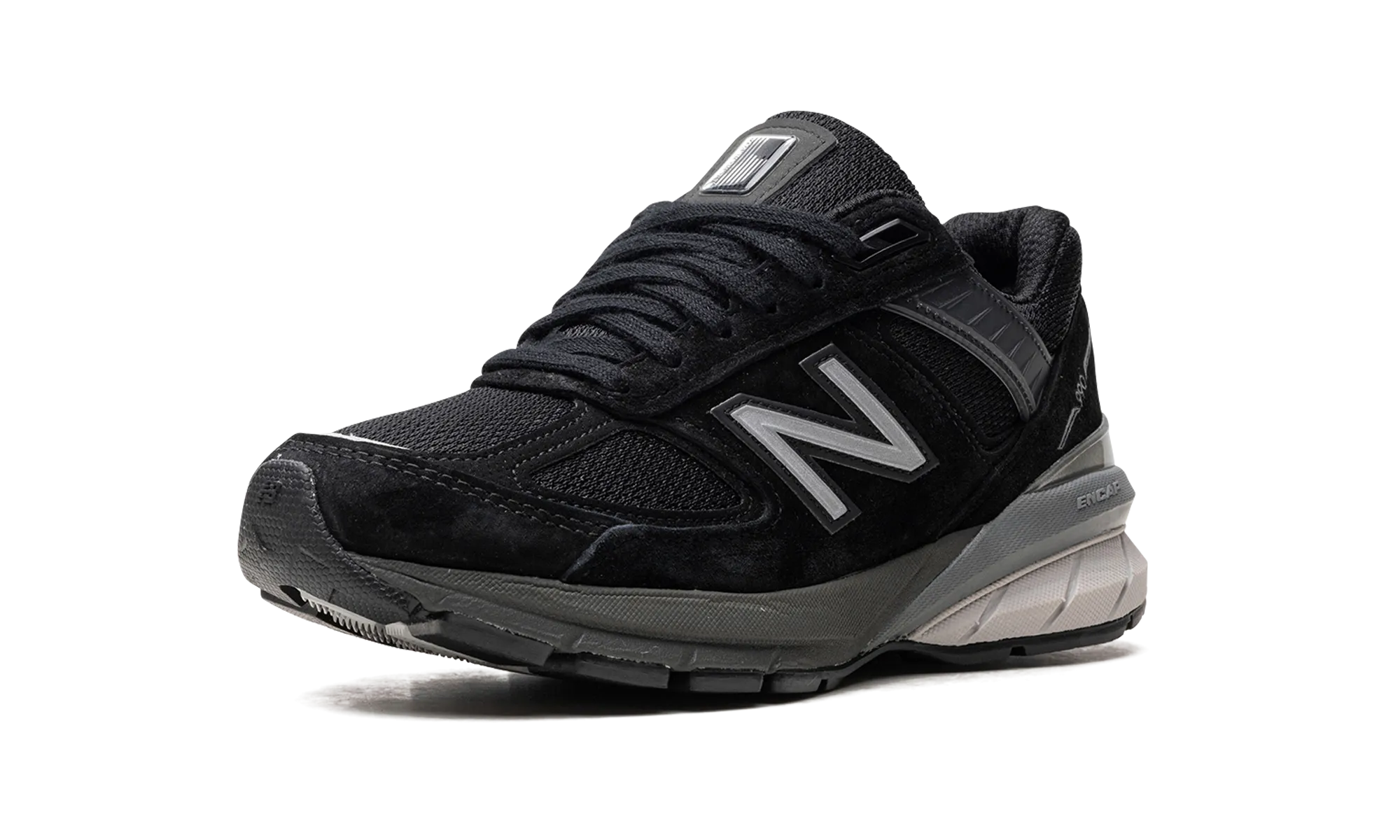 990v5 WMNS "Black / Silver" Trendy Daily Supportive