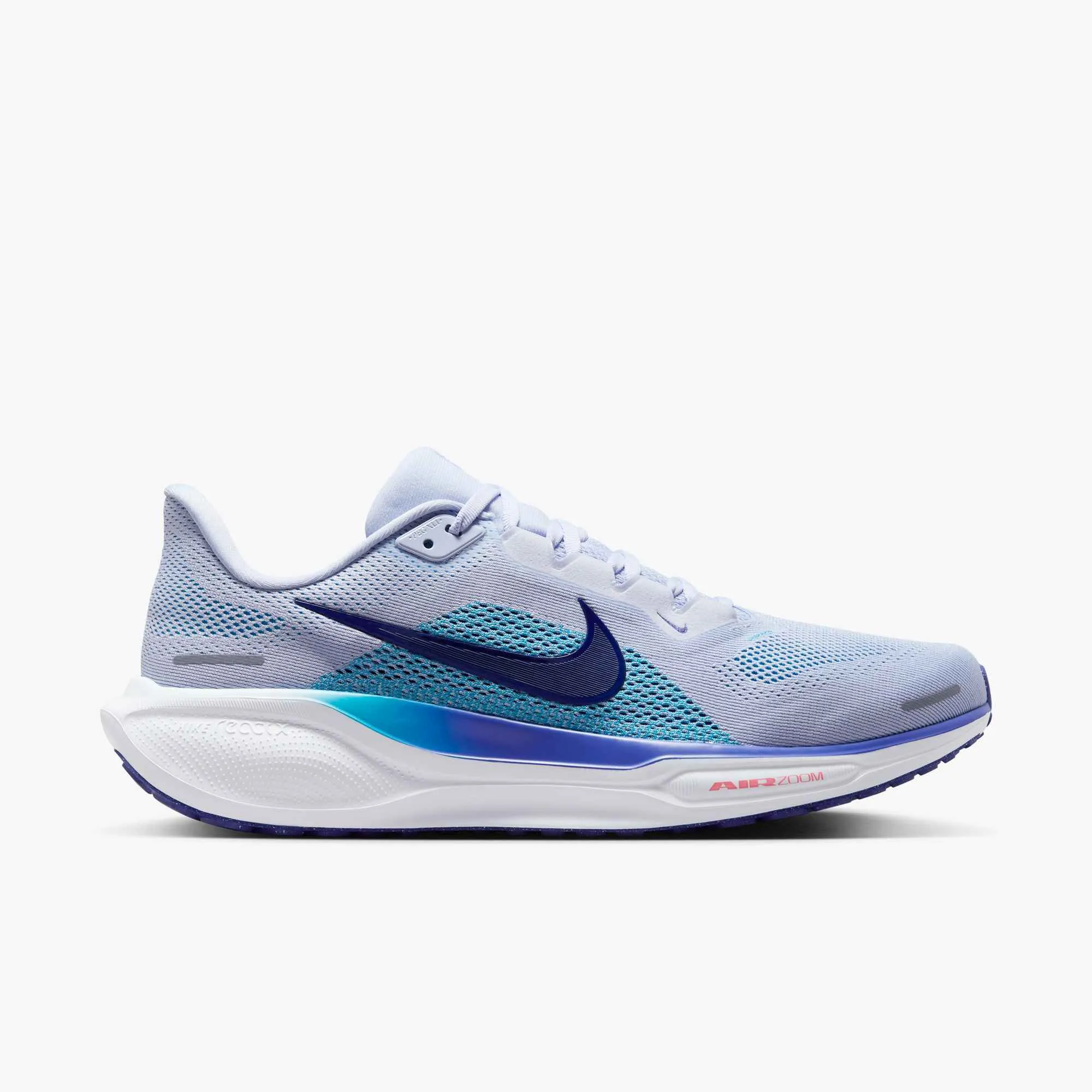 running on a wooden track shoes Racing MEN'S PEGASUS 41 - D - 014 GHOST/BLUE VOID