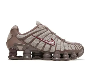 Flexibility Improvement Nike Shox TL Pumice Night Maroon