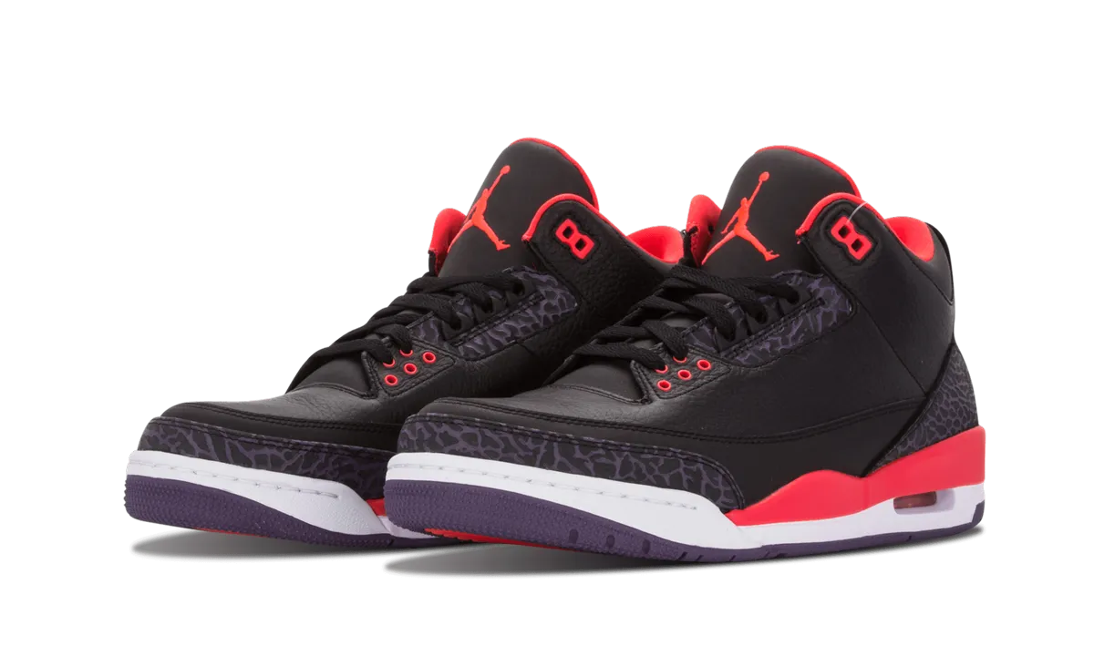 Air Jordan 3 Retro "Crimson" Lightweight Build Heat Day