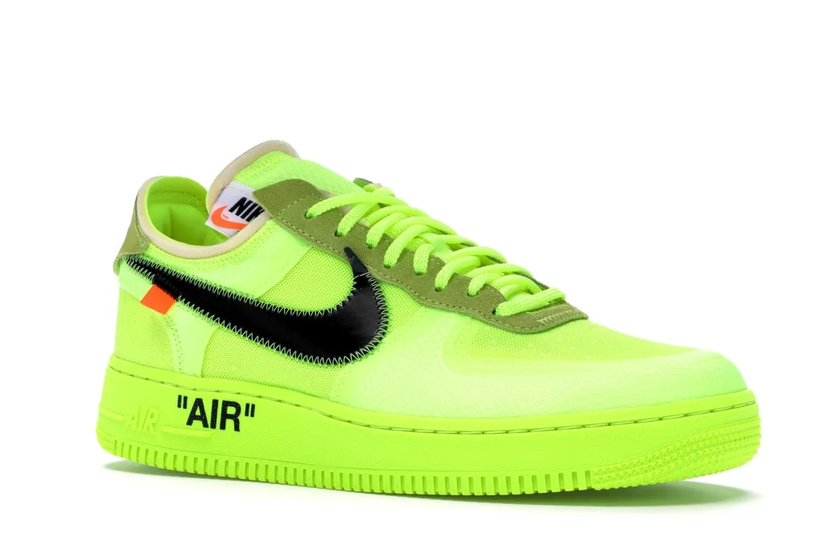 Nike Air Force 1 Low Off-White Volt Sand Hike