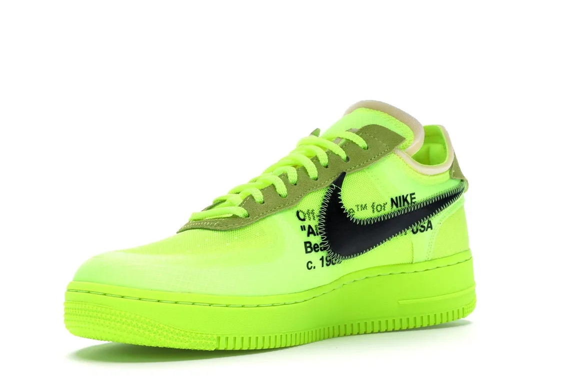 Simple Comfort Nike Air Force 1 Low Off-White Volt