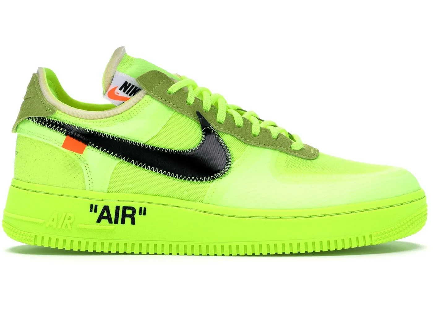 Nike Air Force 1 Low Off-White Volt Dirt Hike