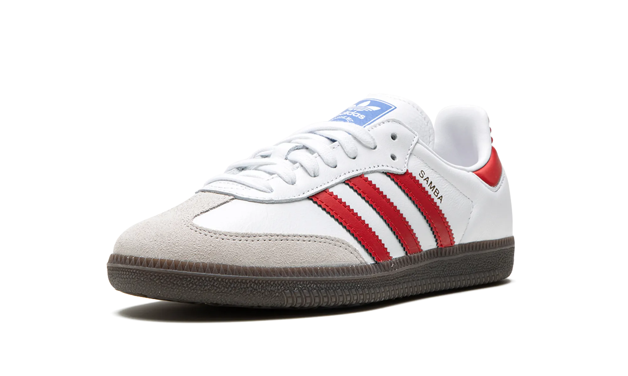 Samba OG "White / Better Scarlet" Daily Movement Trail Ease