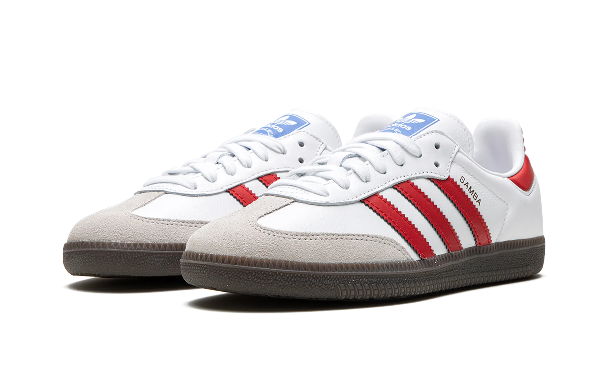 Walk Around Samba OG "White / Better Scarlet"