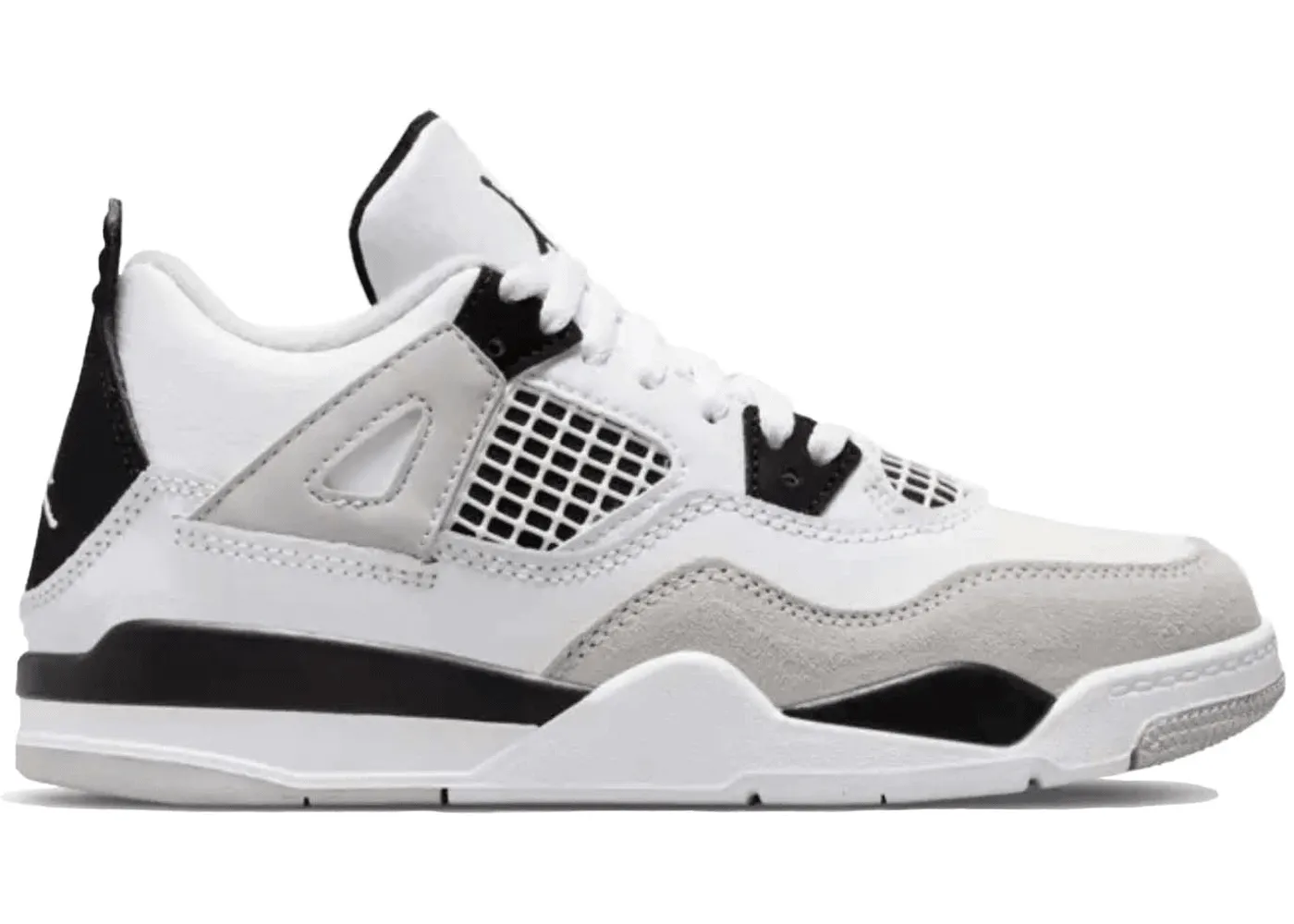 Support Zones Stylish Edge Air Jordan 4 Retro Military Black (PS)