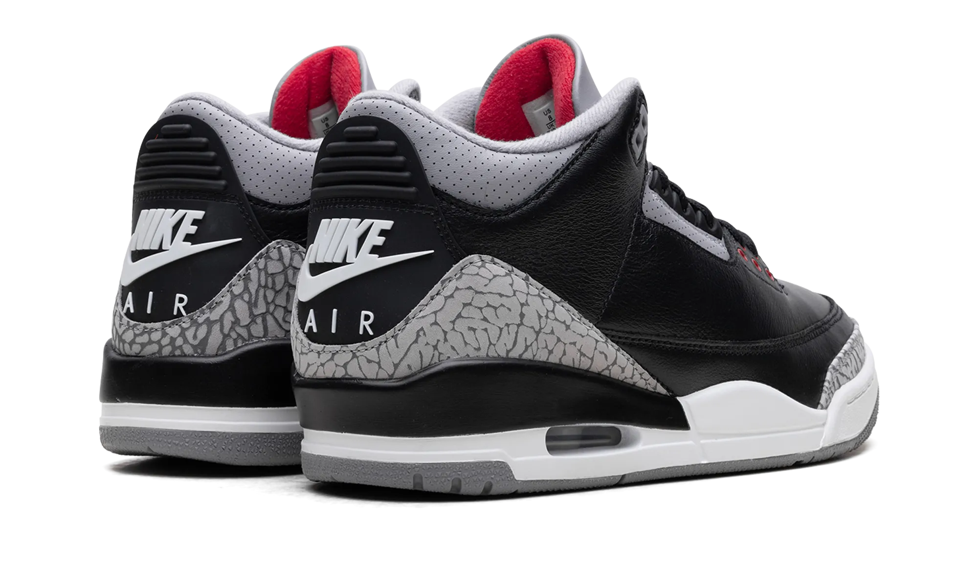 Air Jordan 3 "Black Cement" Happy Walk