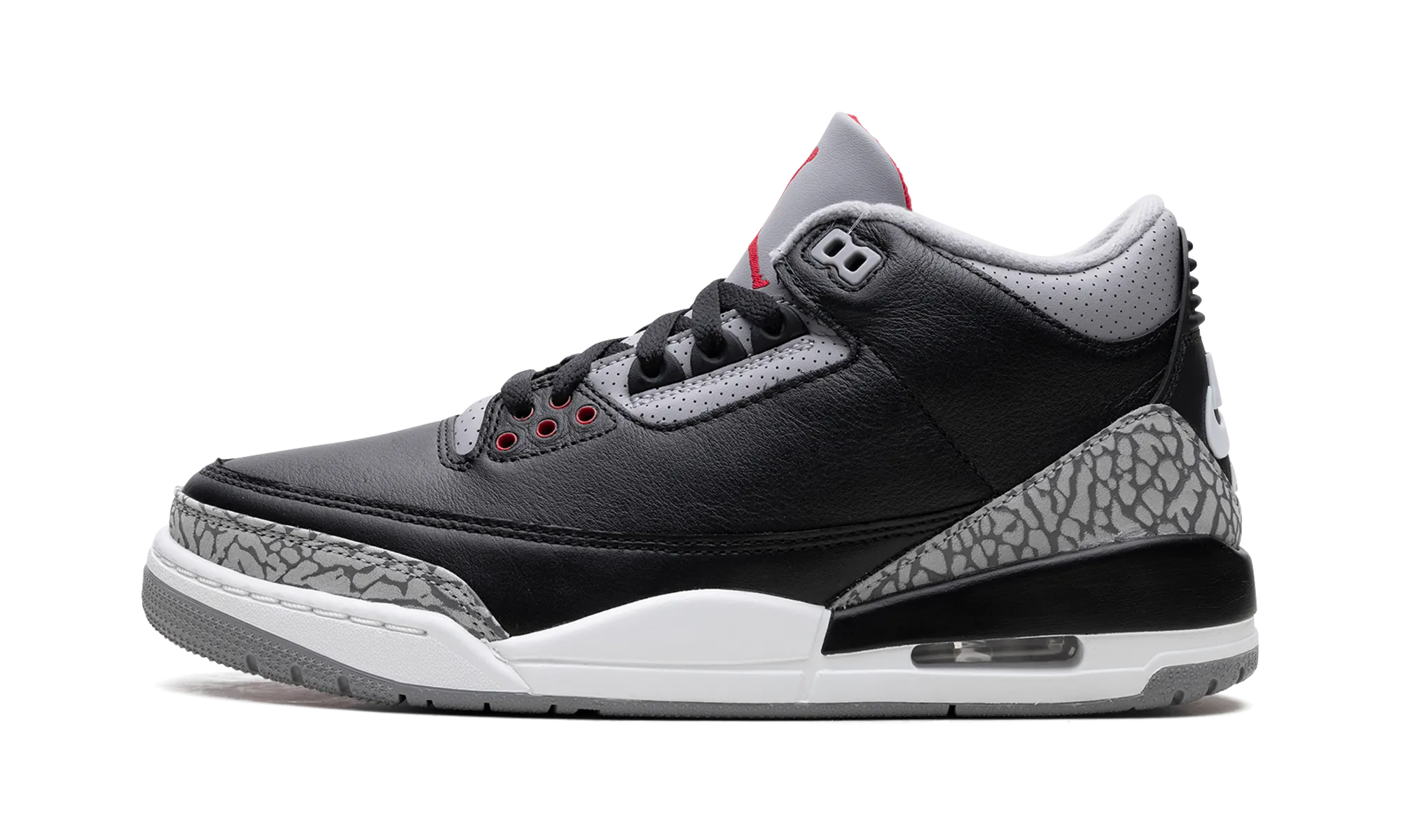 Air Jordan 3 "Black Cement" Versatile Upper