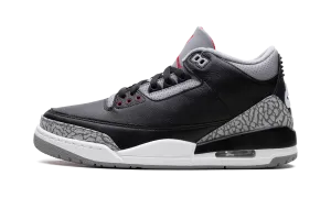 Air Jordan 3 "Black Cement" Versatile Upper