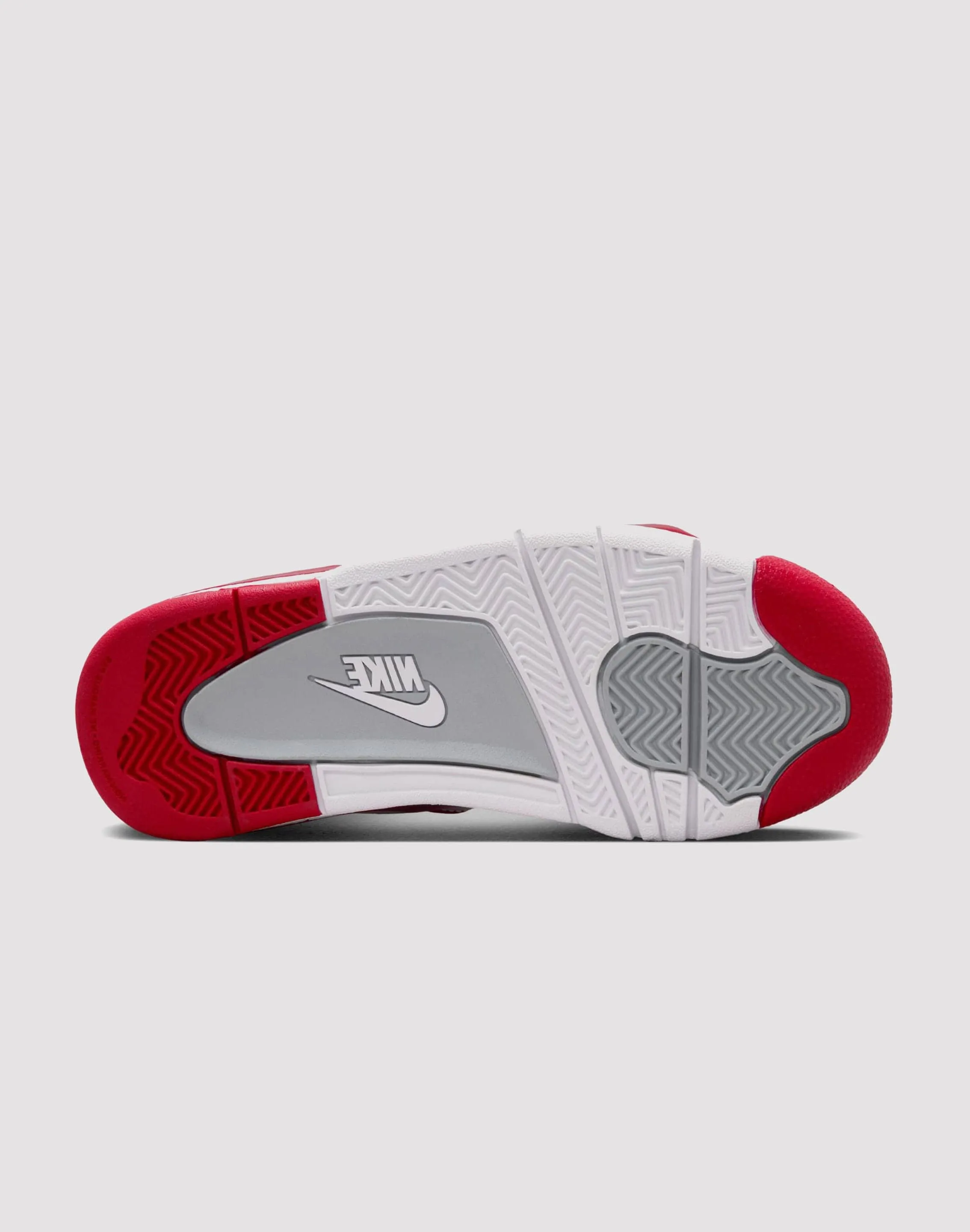 Jordan Air Flight 89 "White/Varsity Red/Wolf Grey" Grade School Boys' Muscle Aid