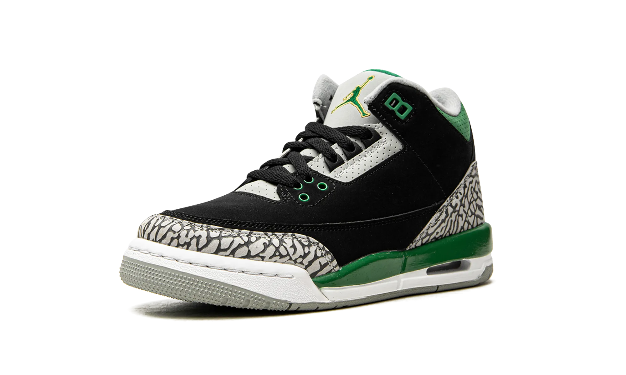 Air Jordan 3 Retro GS "Pine Green" Good Grip Garden Tour