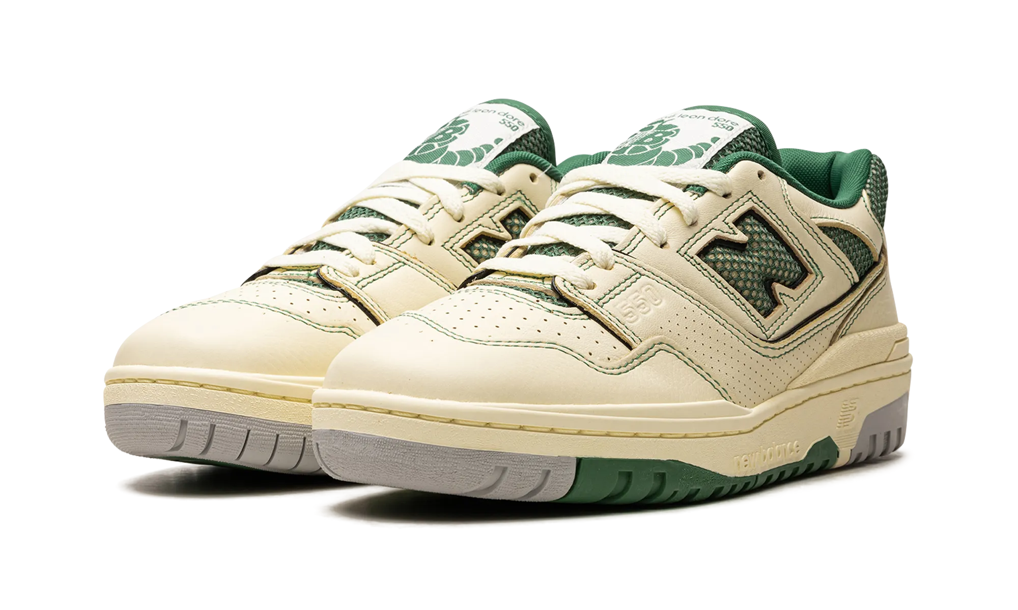 School Run Everyday Shoes 550 "Aim?? Leon Dore - Masaryk Community Gym - Green"