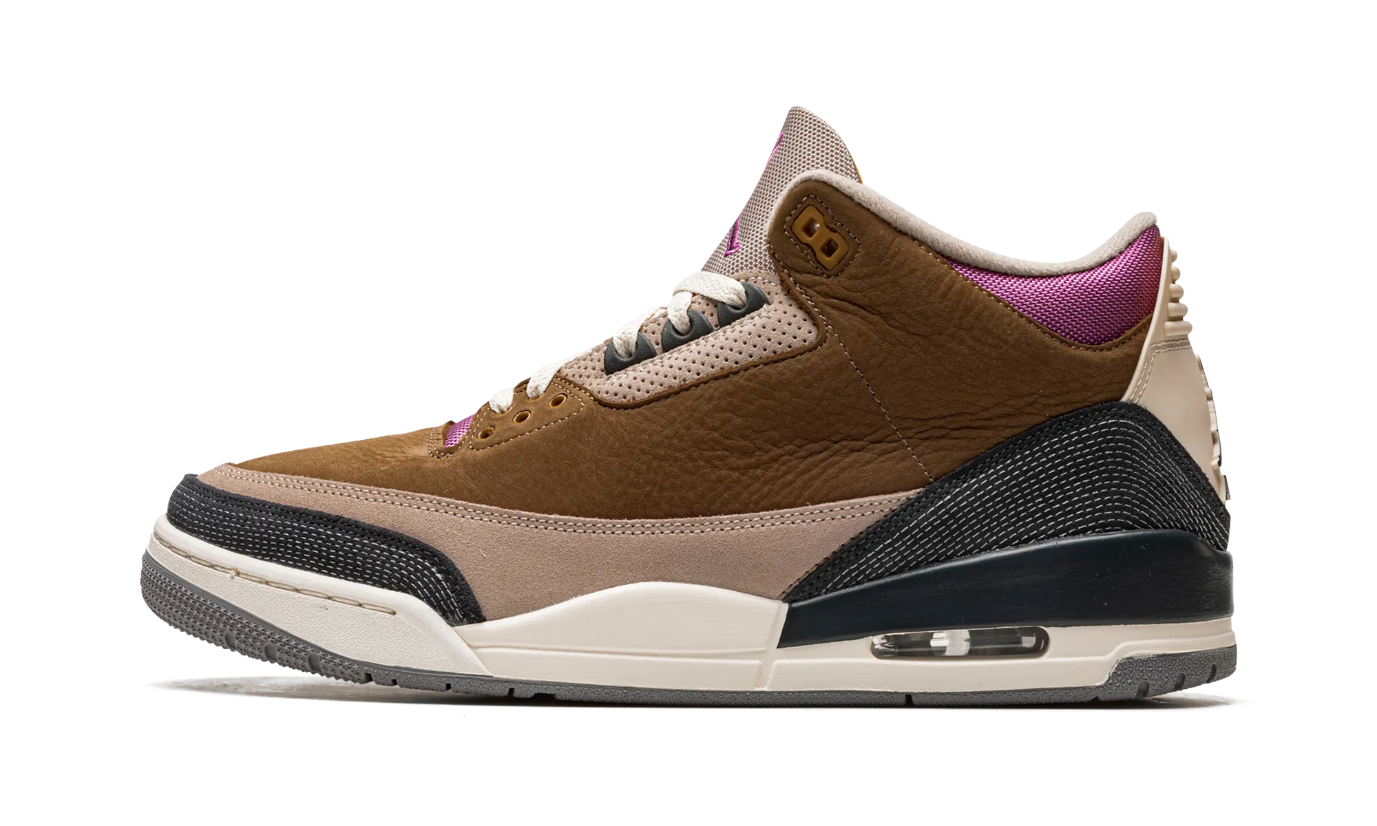 Air Jordan 3 Retro "Winterized - Archaeo Brown" Simple Motion Flat Design