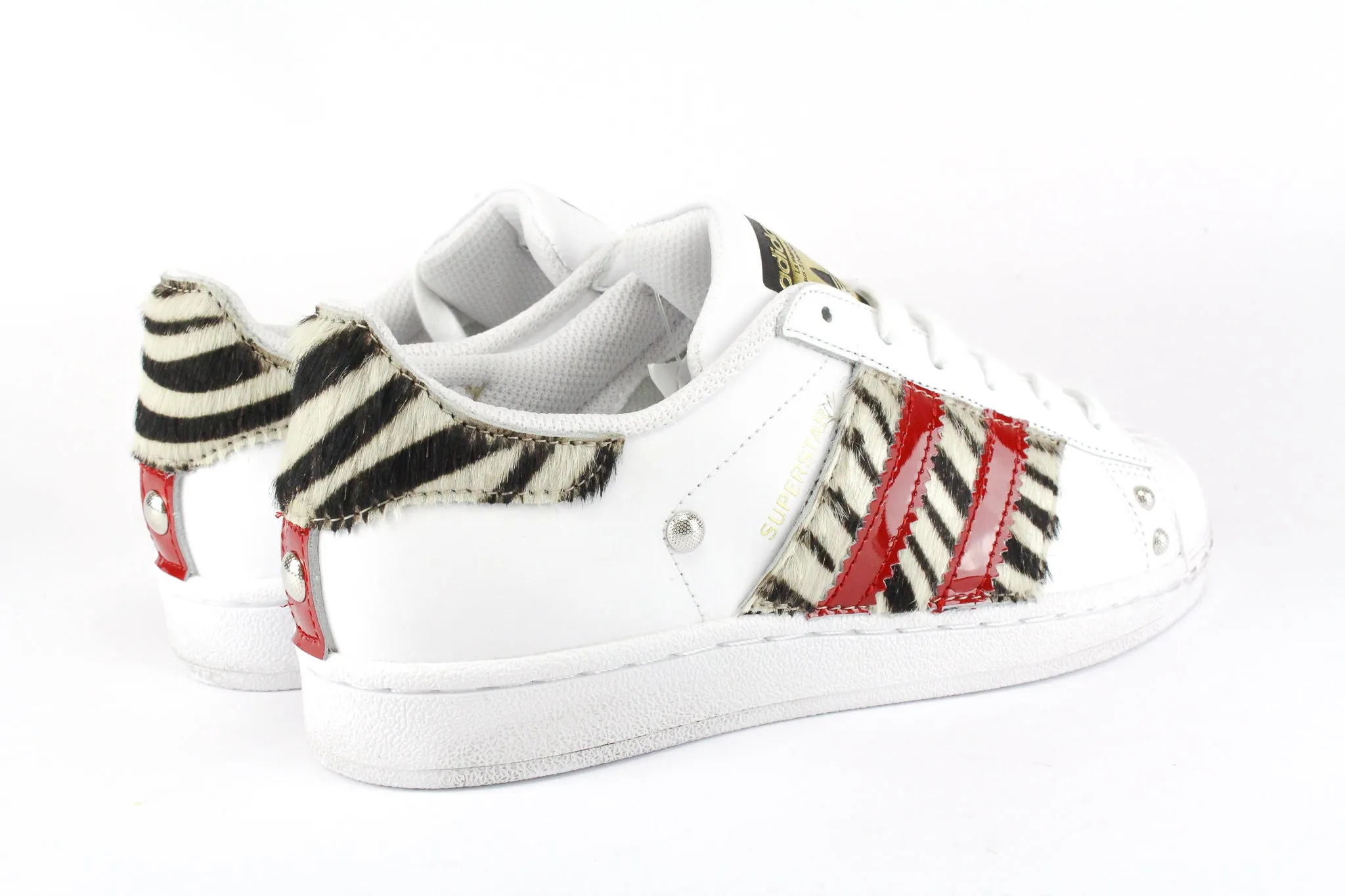 Adidas Superstar Zebrate & Vernice Rossa Travel Mood