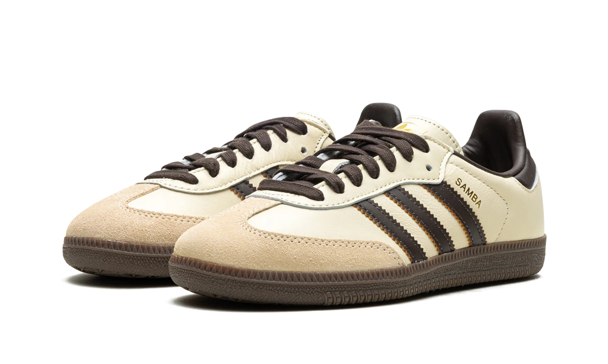 Samba OG "Cream White / Dark Brown" Fast Walk Arch Design