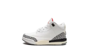 Air Jordan 3 TD "White Cement Reimagined 2023" Comfort Flex Running Inspired