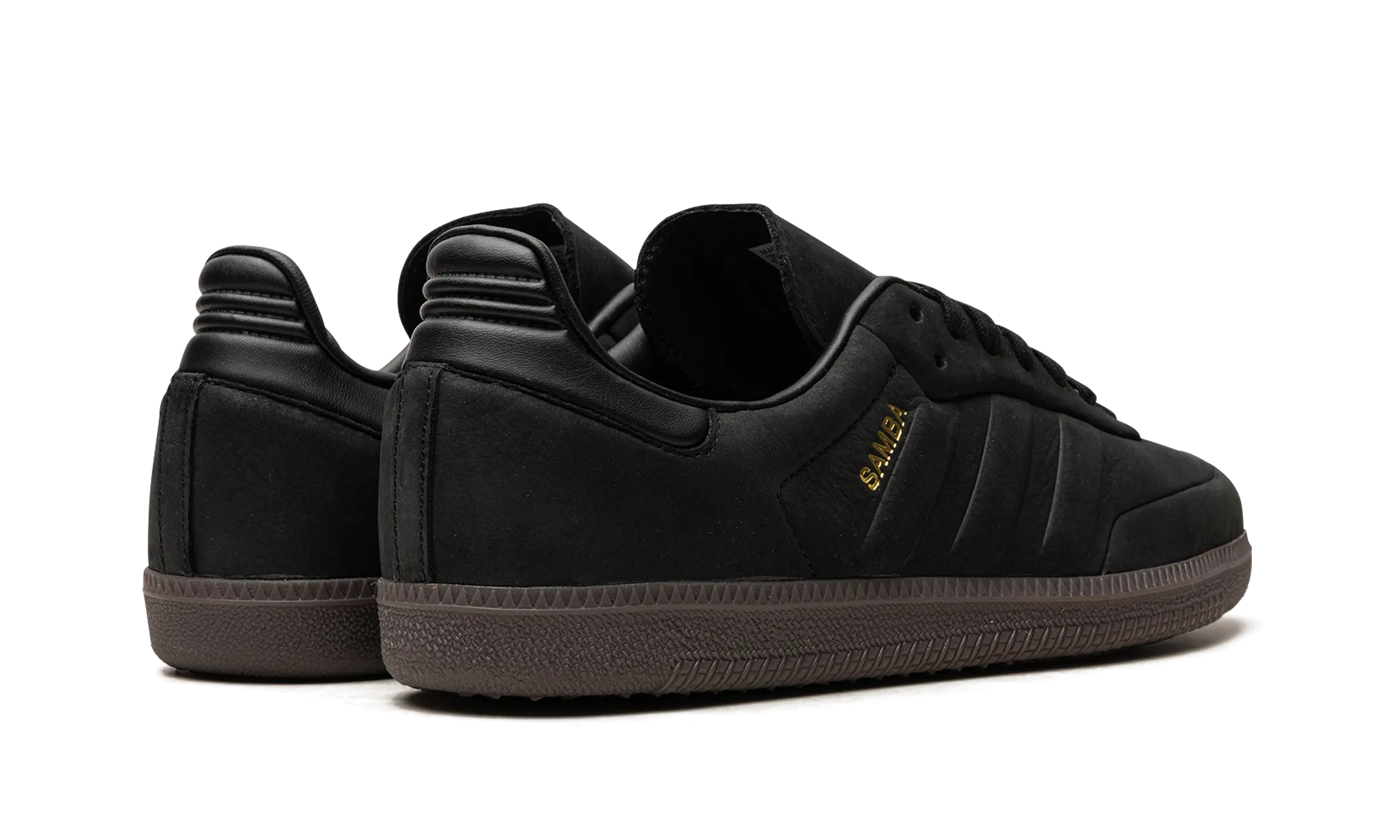 Adidas Samba "Core Black Gum" Breathable Shoes