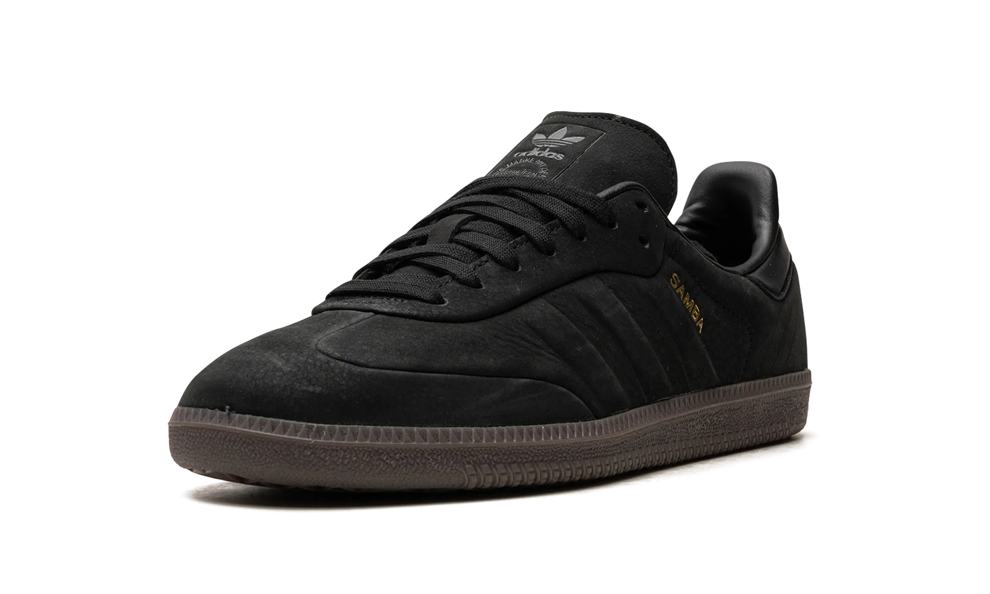 Step Support Travel Vibe Adidas Samba "Core Black Gum"