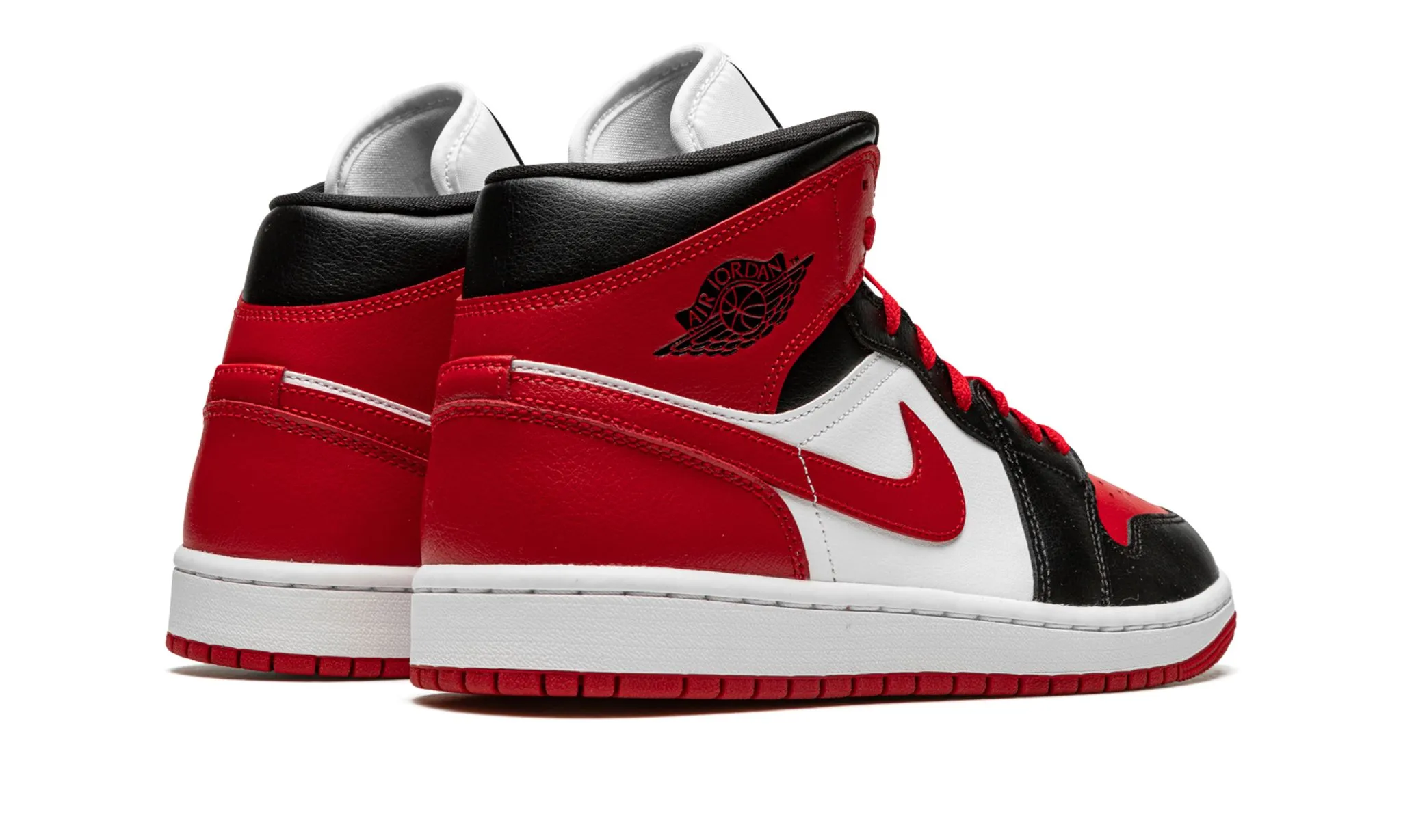 Wmns Air Jordan 1 Mid 'Alternate Bred Toe' Style High Heel