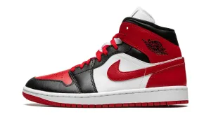 night stroll Wmns Air Jordan 1 Mid 'Alternate Bred Toe'