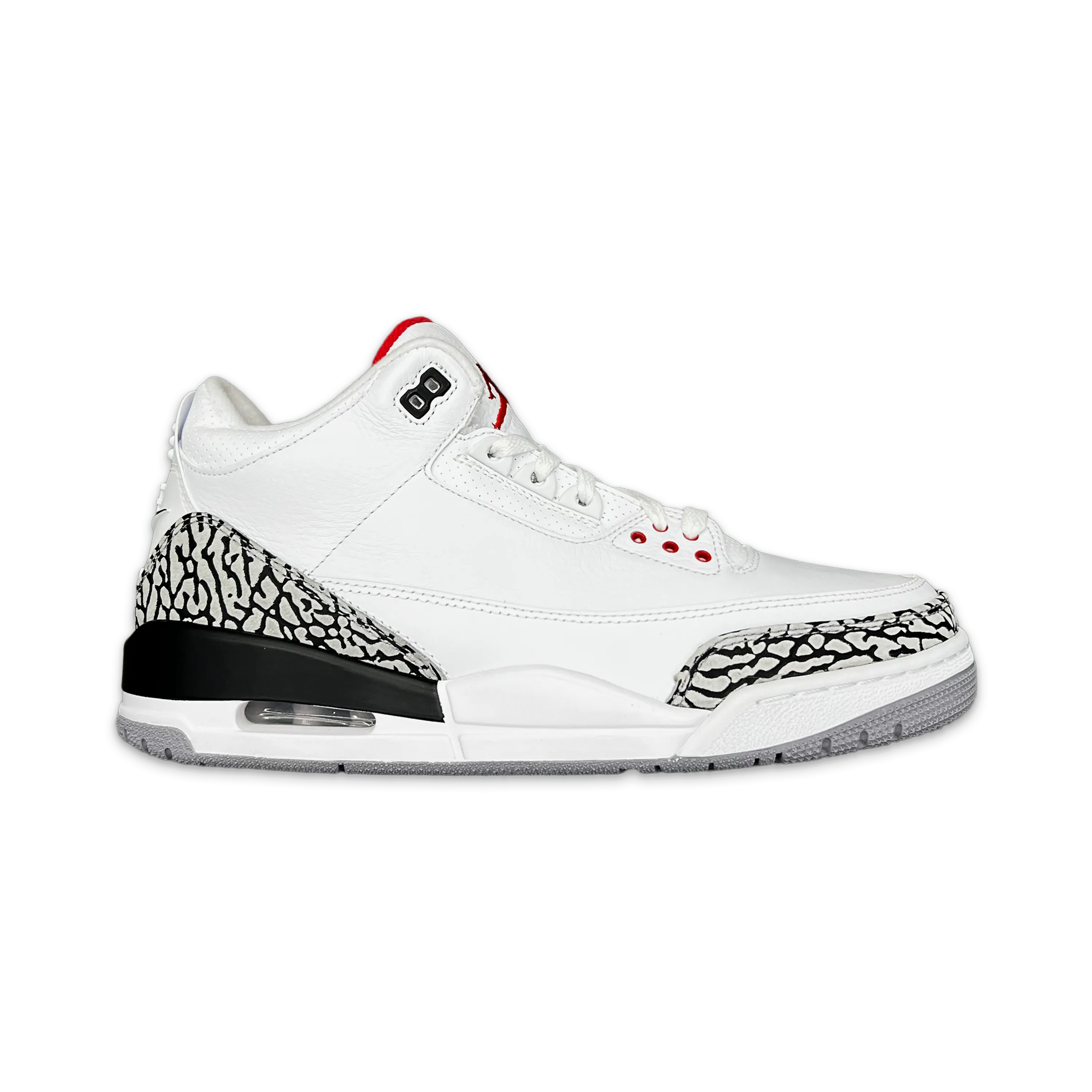 Air Jordan 3 Retro ??88 White Cement?? Walk Smart