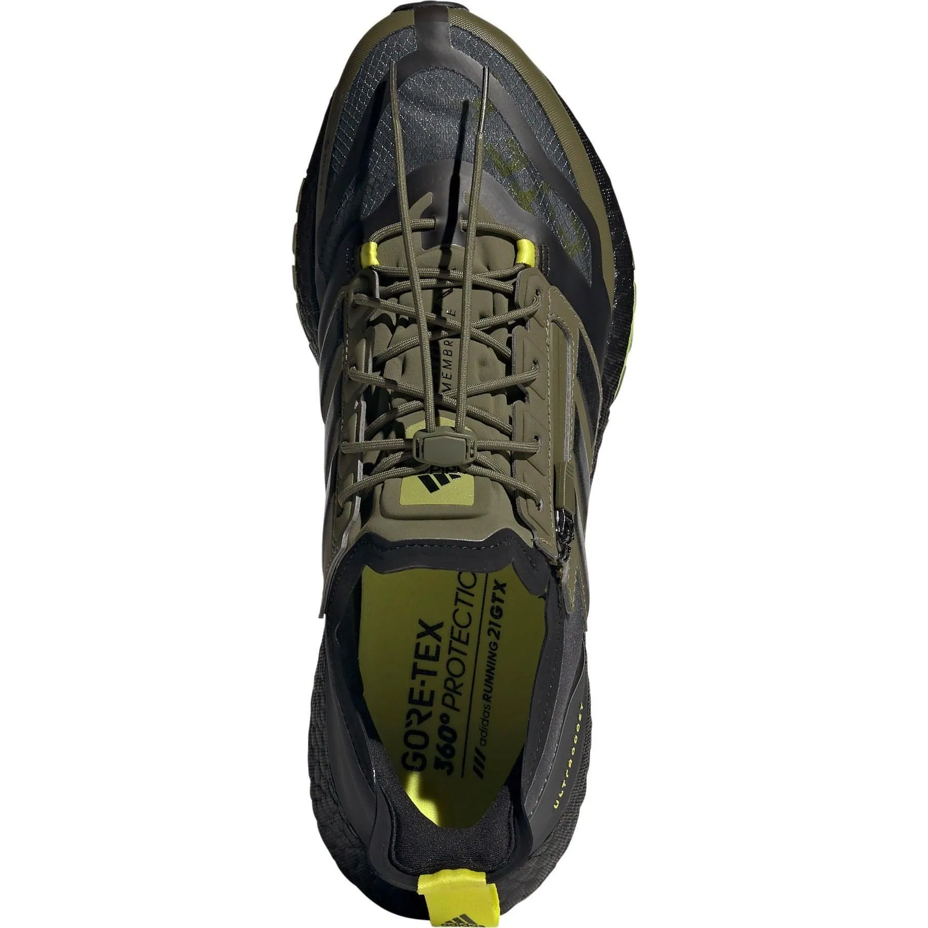 Out And About adidas Ultra Boost 21 GORE-TEX Mens Running Shoes - Green