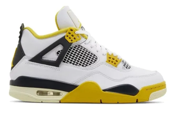 MeshMaterial Dynamic Fit WMNS Air Jordan 4 Retro - Vivid Sulfur