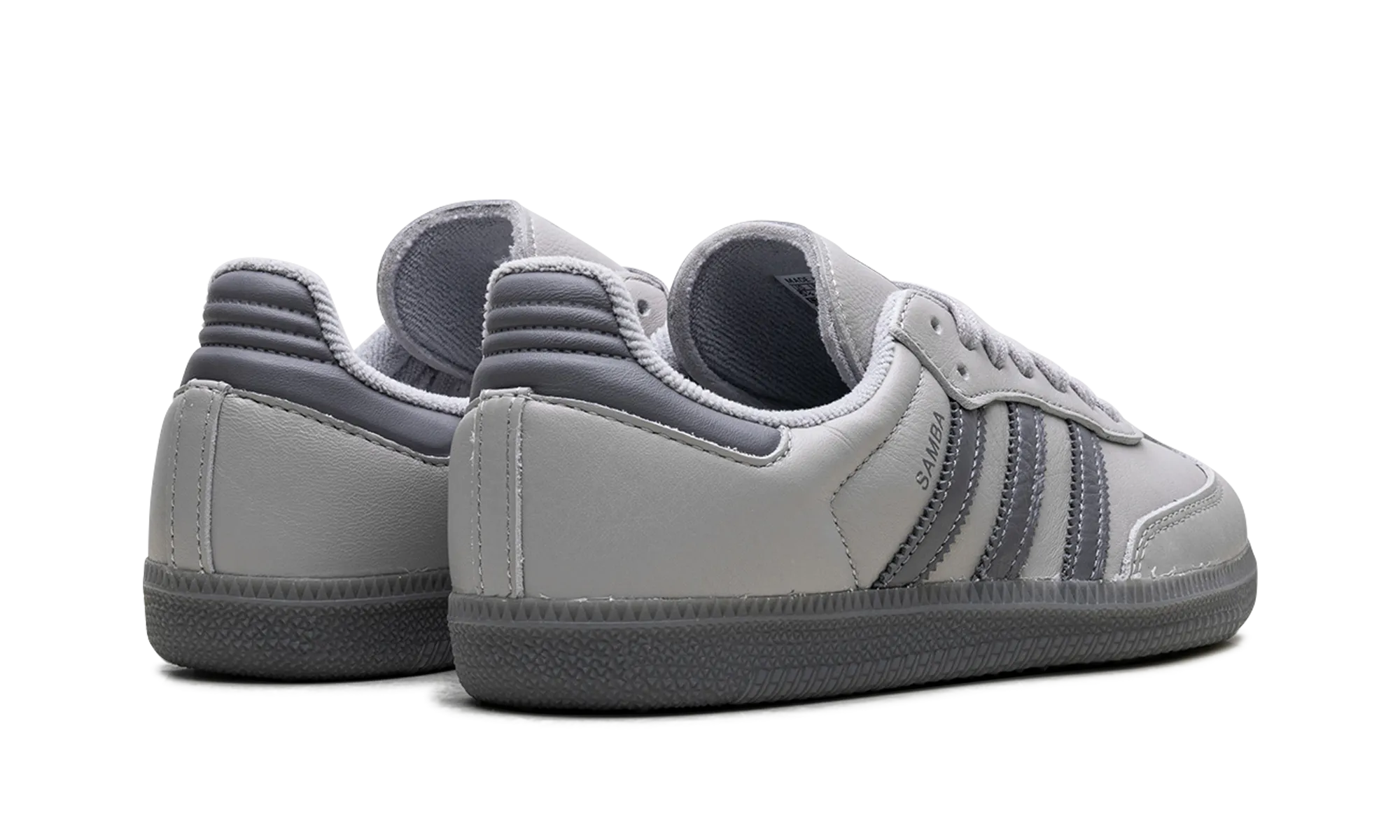 Samba OG "Grey" Square Toe Design Running Shoes