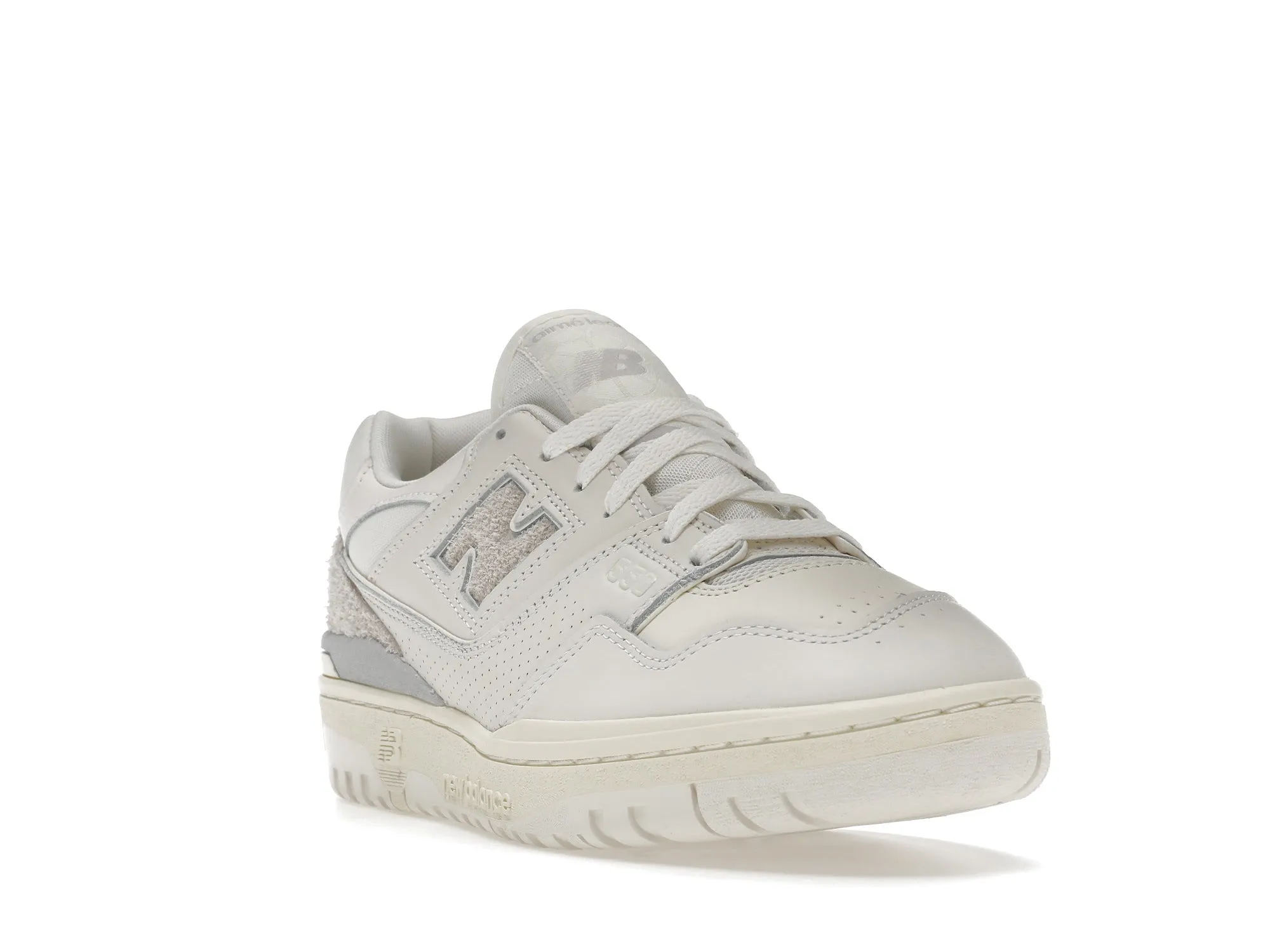 Mesh Upper New Balance 550 Aime Leon Dore White Leather