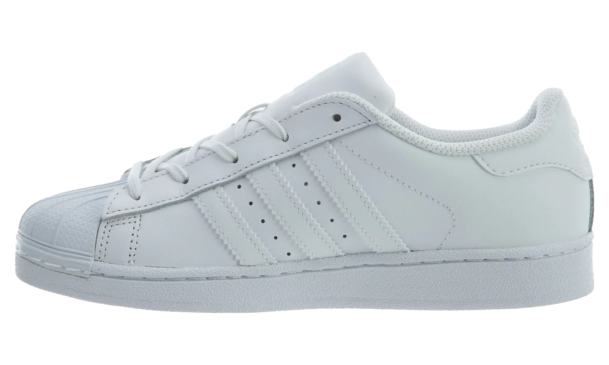 Cozy Support Zip   Up Superstar GS "Triple White"