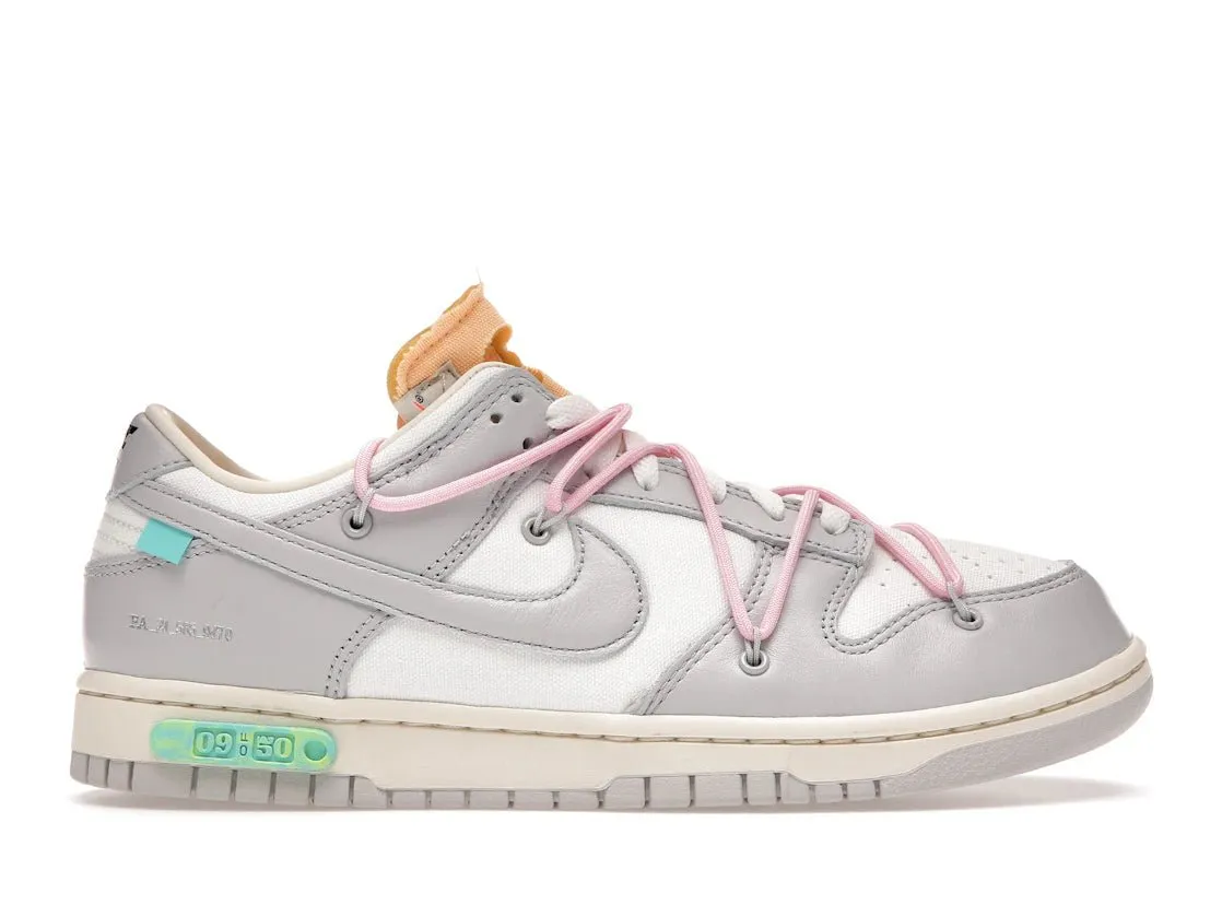 Wood Path light feel Nike Dunk Low Off-White Lot 9