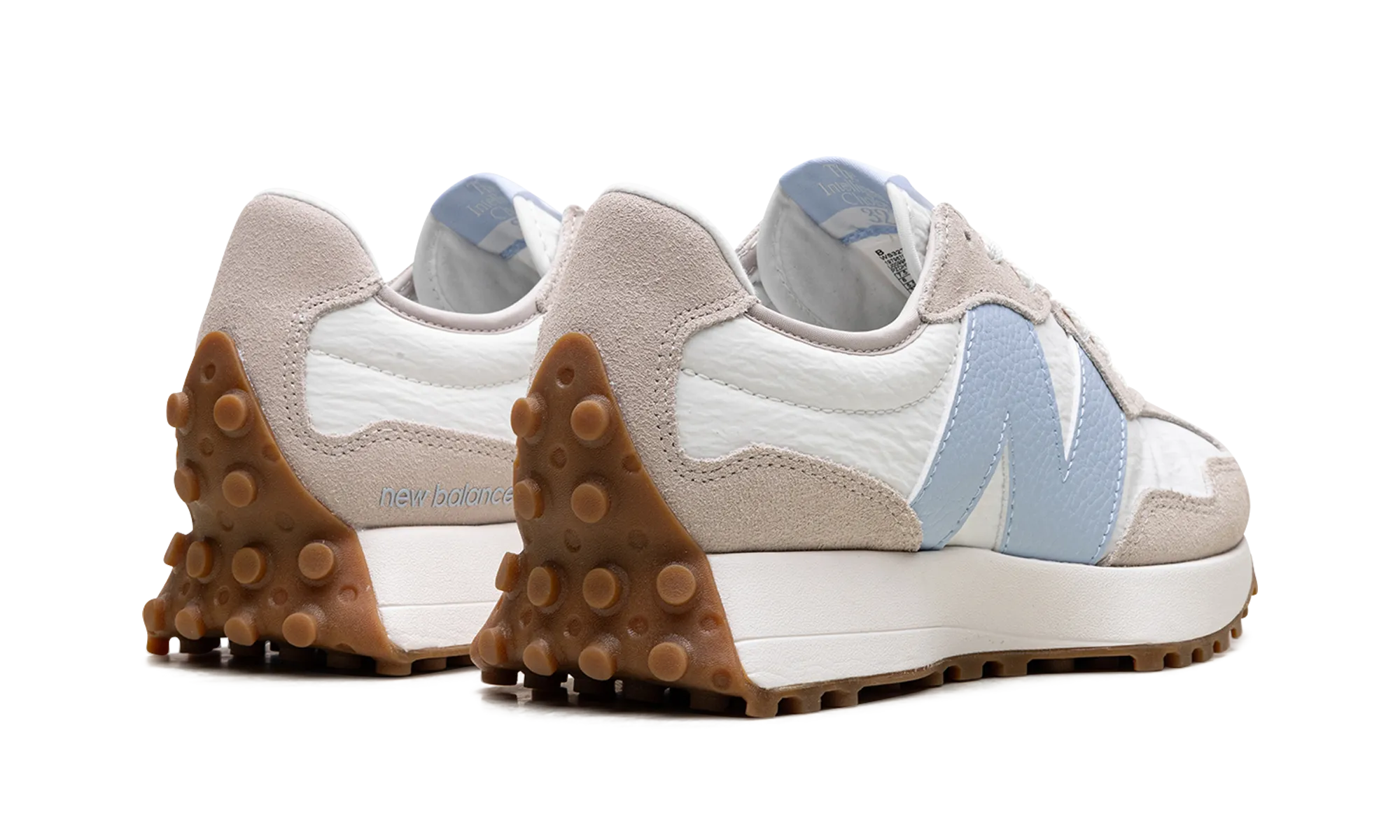 327 WMNS "Timberwolf Sea Salt" Ease Motion Flex Step
