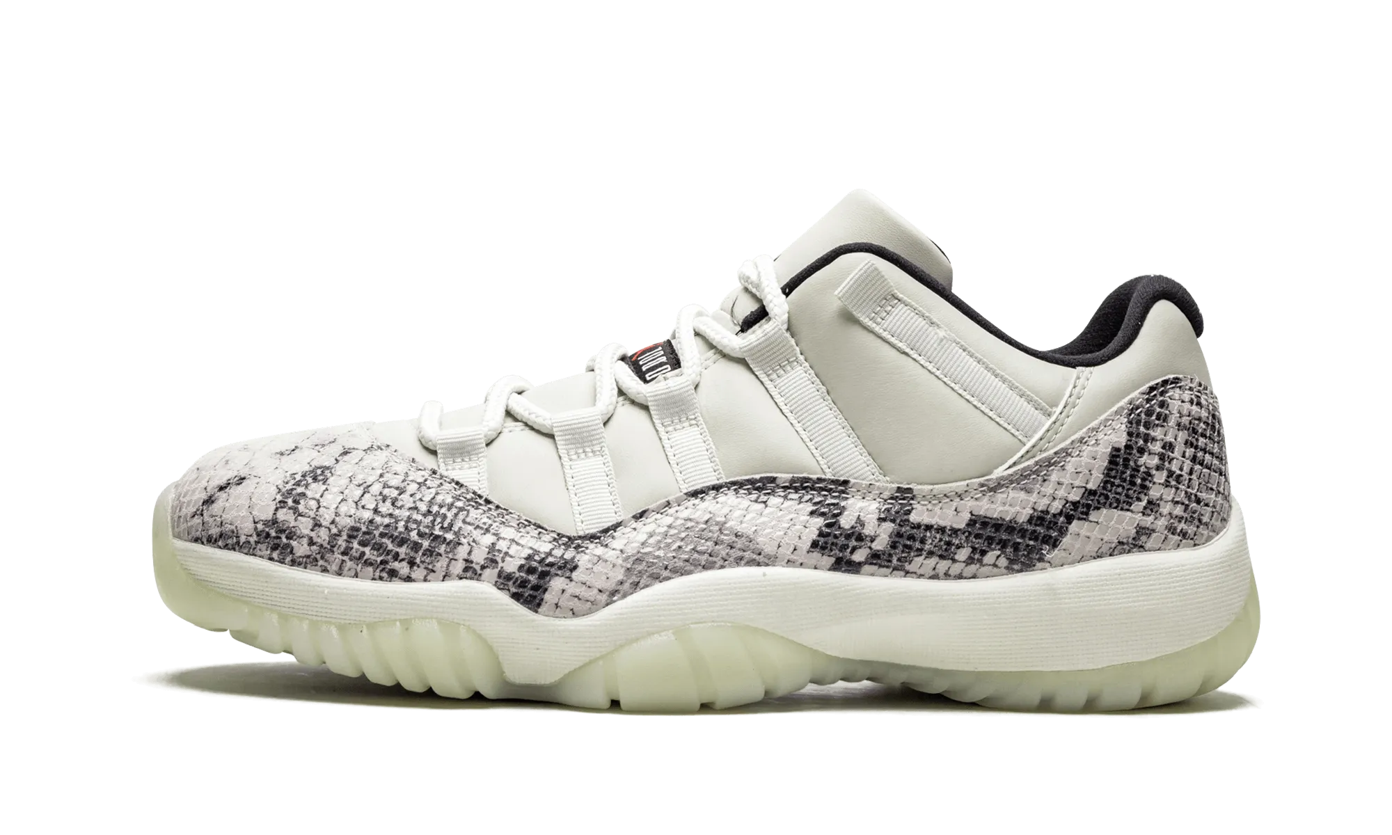 Comfortable Outsole Breathable Upper Shoes Jordan 11 Retro Low "Snake Light Bone"