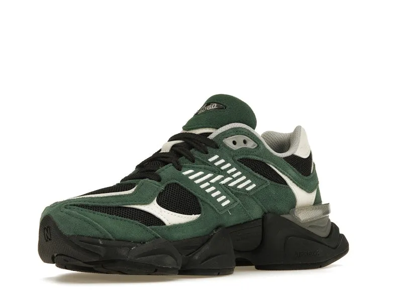 Green Core Elastic laces New Balance 9060 Team Forest Green