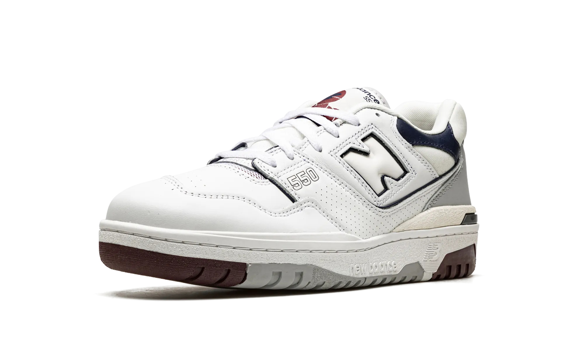 550 "White / Indigo / Burgundy" Dodge Hike Premium cushioning