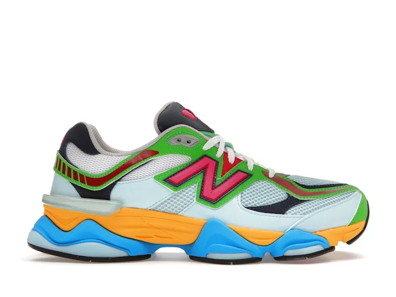 Bold Neon Deep Shade New Balance 9060 Beach Glass Pink