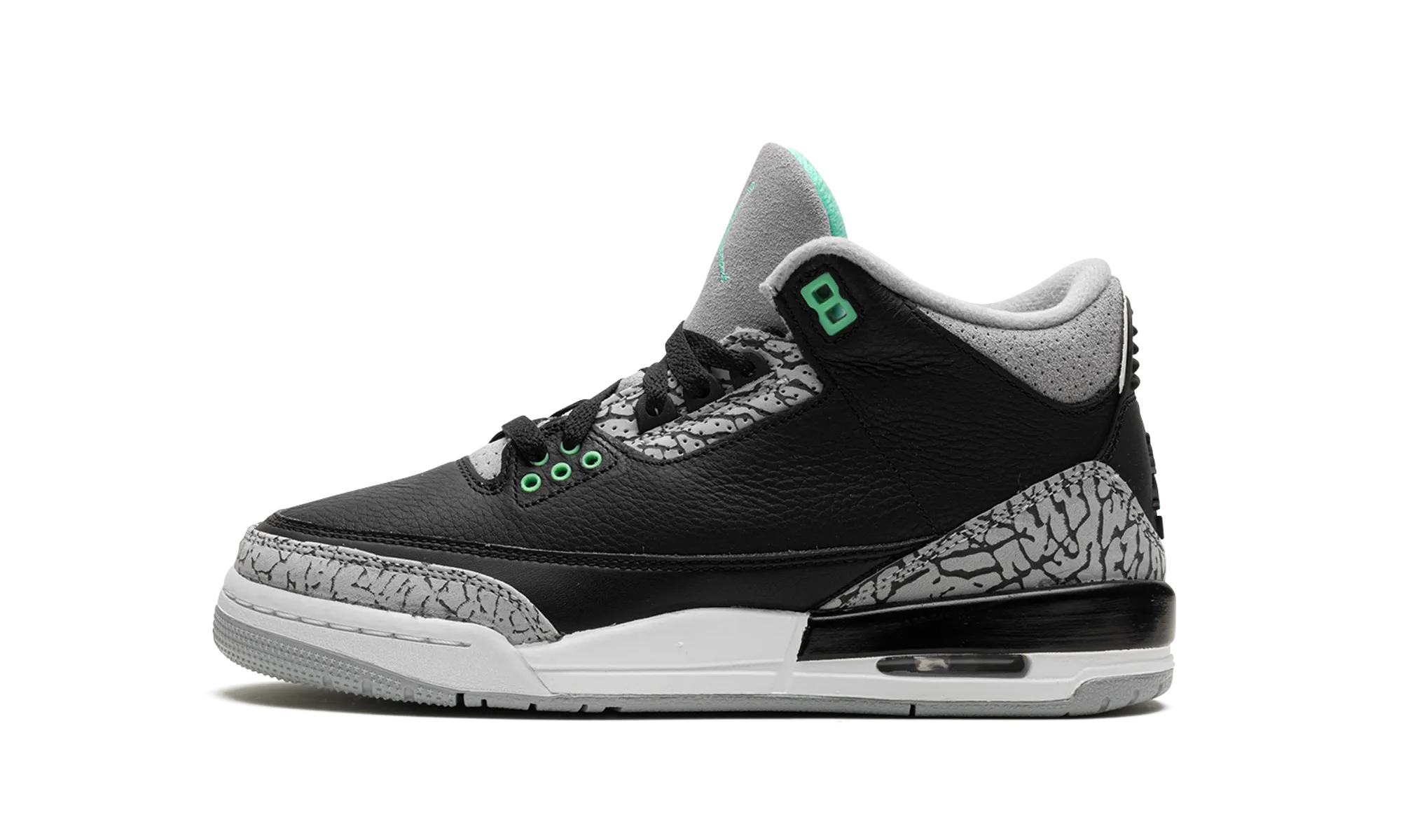 Soft Steps Air Jordan 3 GS "Green Glow"