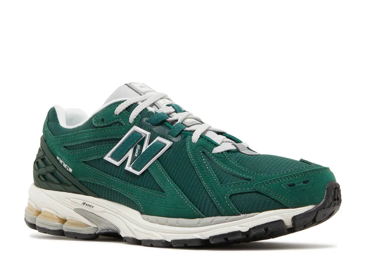 New Balance 1906R Green Suede Metallic Silver School Go