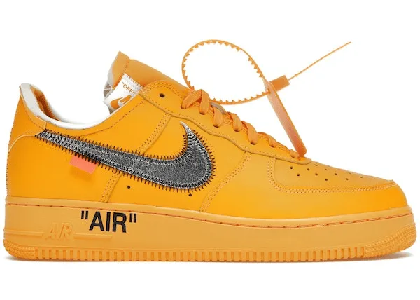 Nike Air Force 1 Low Off-White University Gold Drive Ease