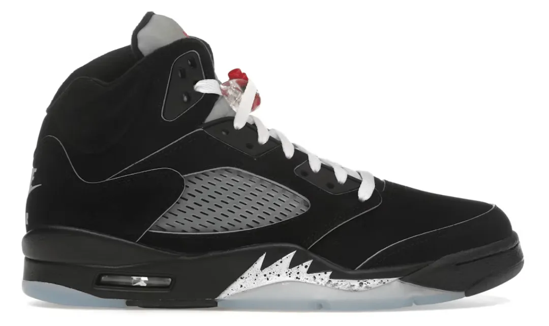 Jordan 5 Retro OG Black Metallic Reimagined Comfort core