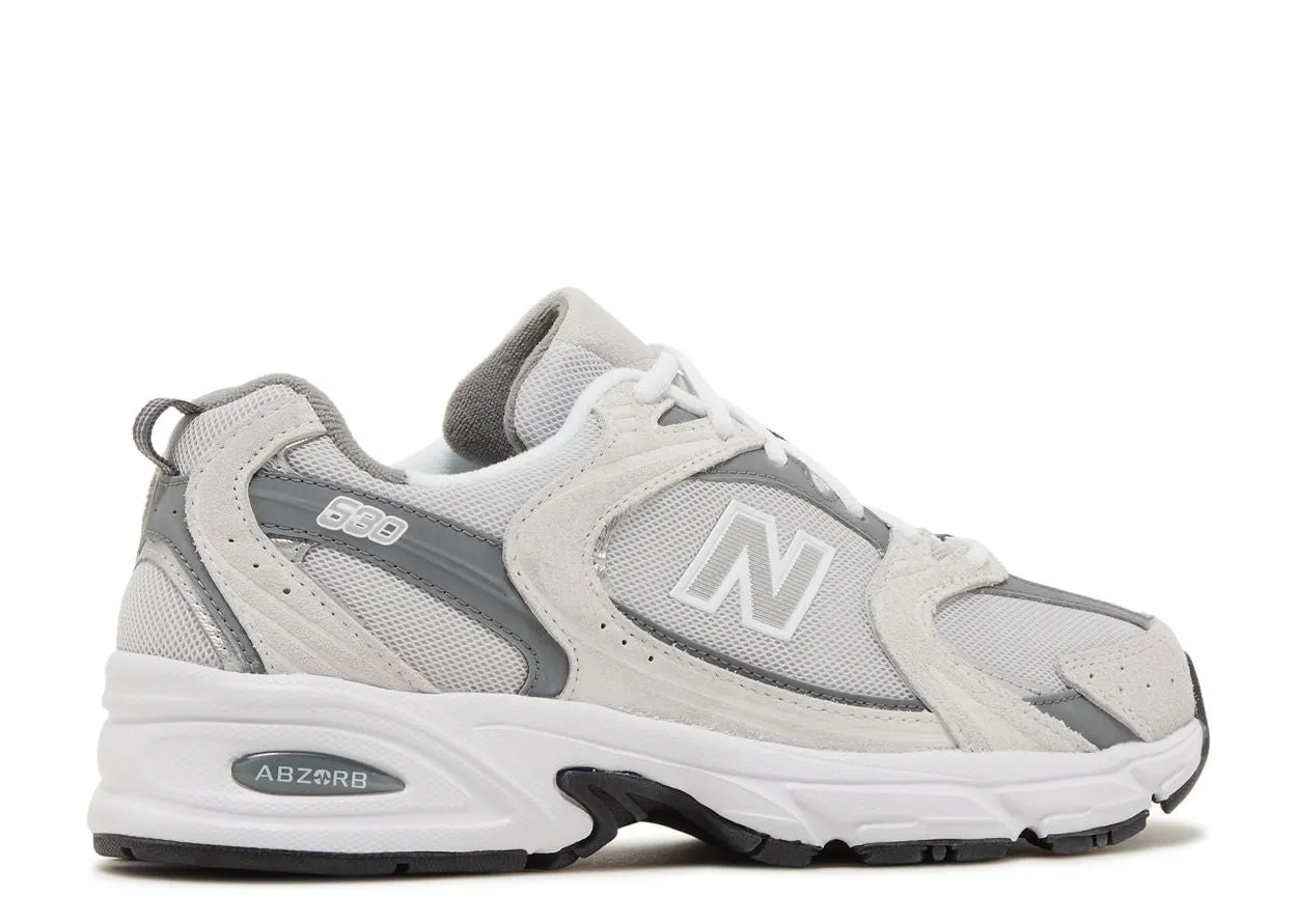 New Balance 530 Grey Matter Harbor Grey Comfortable Upper