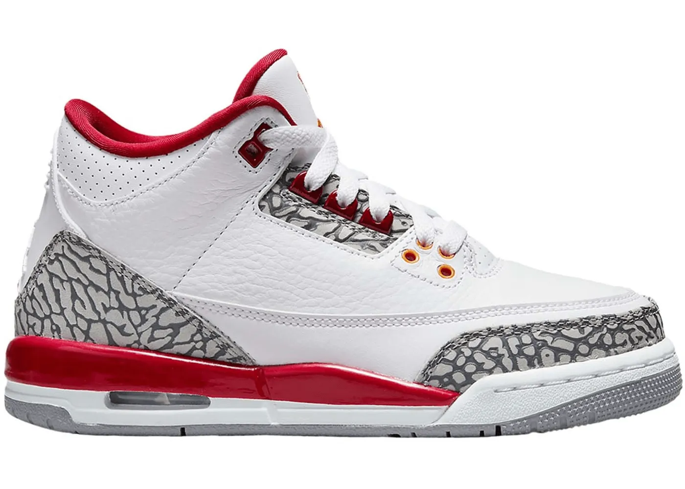 Jordan 3 Retro Cardinal (GS) Ergonomic Feel boots