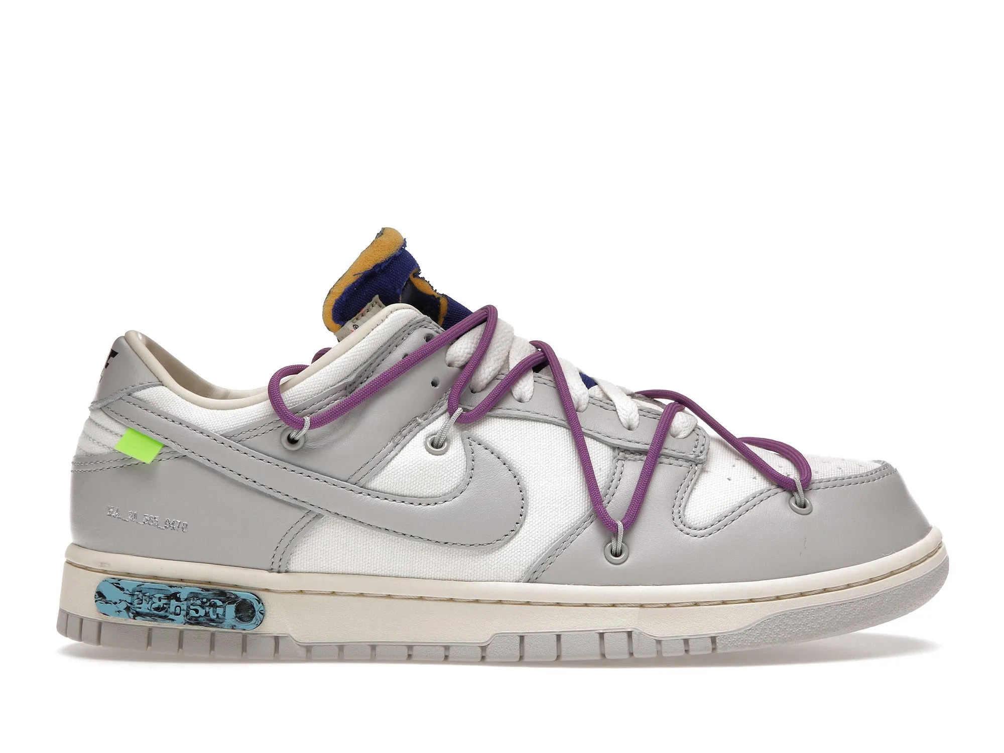 Nike Dunk Low Off-White Lot 48 Neutral Look Easy Wear