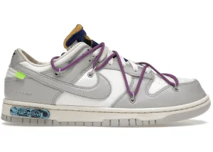Mid Top Nike Dunk Low Off-White Lot 48