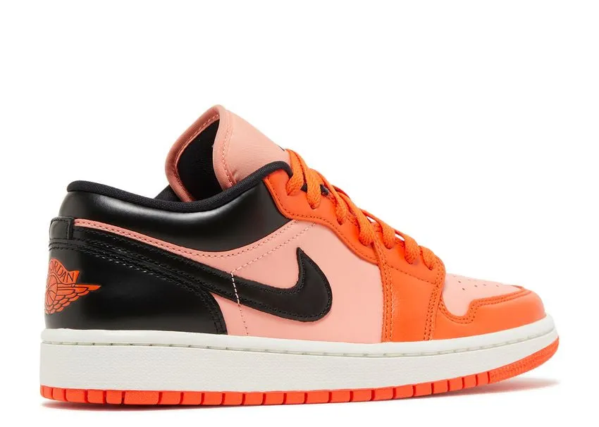 Air Jordan 1 Low Orange Black Wild Hike Travel Friendly