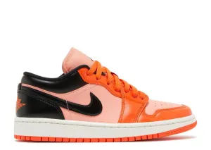 Ad Shoot soft fit Air Jordan 1 Low Orange Black