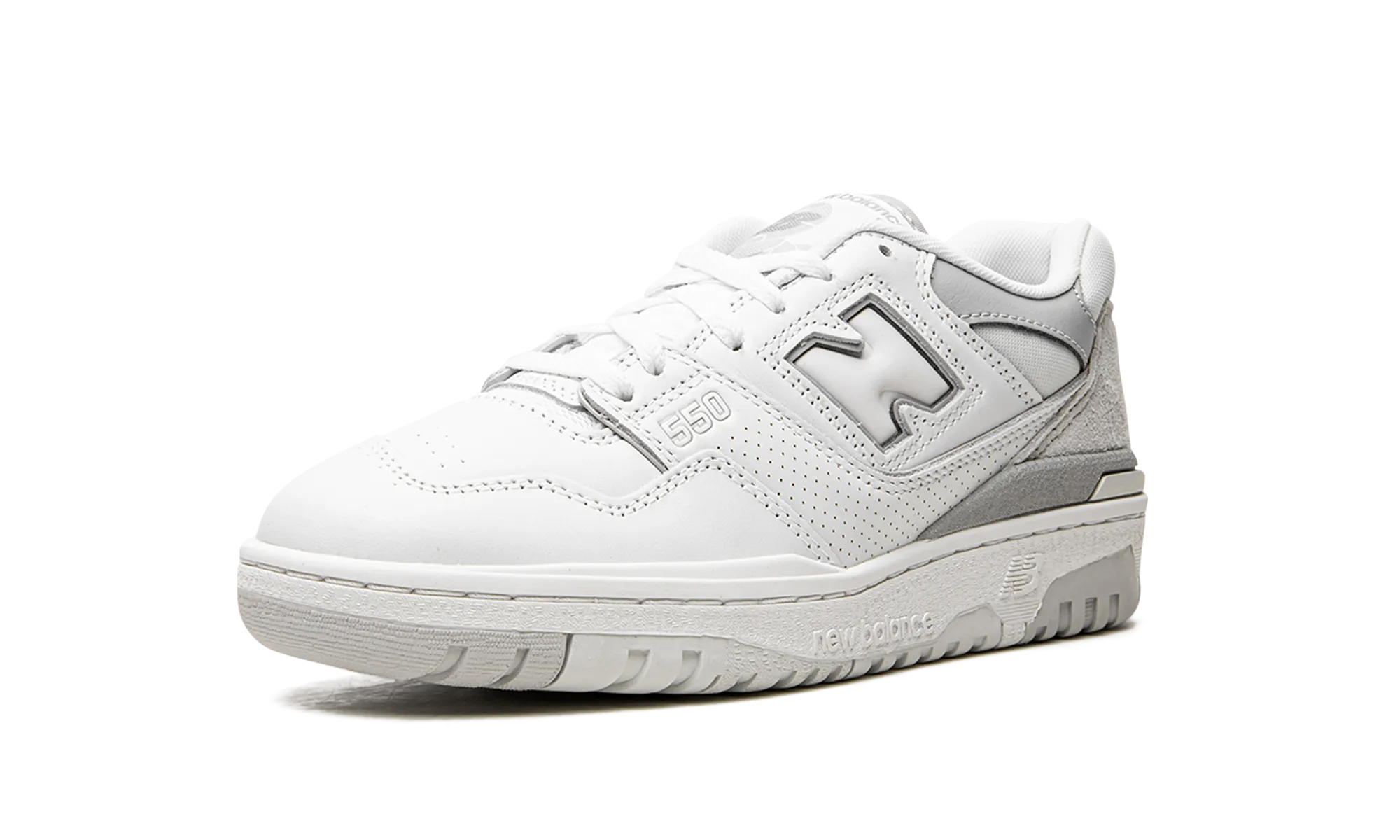 550 WMNS "White Rain Cloud" Travel Pair Pure Steps